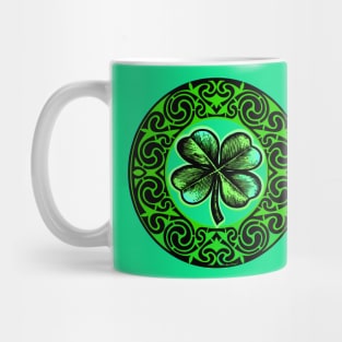 Shamrock Irish Celtic Fierceness Mug